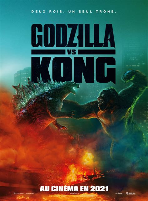 Godzilla Vs Kong Poster In 2021 King Kong Vs Godzilla