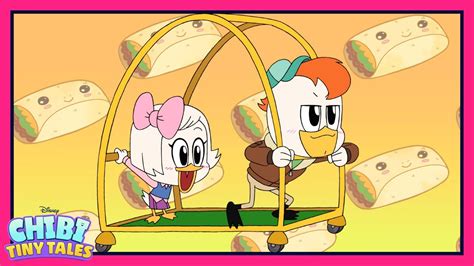 Burrito Bash Chibi Tiny Tales Ducktales Disney Channel Animation