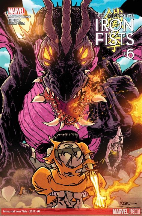 Immortal Iron Fists 2017 6 Comic Issues Marvel