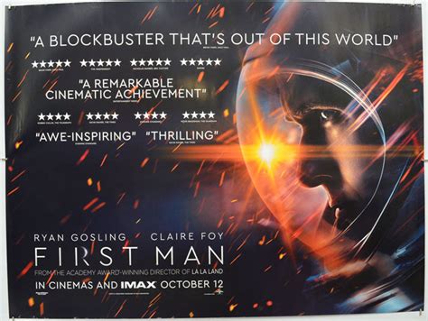First Man Original Movie Poster
