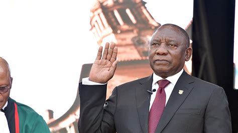 President cyril ramaphosa was sworn in as president of the republic of south africa on thursday 15 february 2018 following the resignation of president jacob zuma. Address by President Cyril Ramaphosa on the occasion of ...