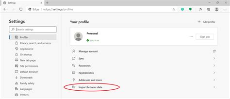 Top 3 ways to backup chrome step 3: Import Passwords from Google Chrome to Microsoft Edge ...