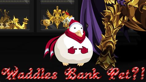 Aqw A Waddles Bank Pet 2022 Frostval Collection Chest Is It Worth