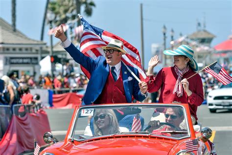 Huntington Beach Hosts 500000 At Fourth Of July Parade Orange County