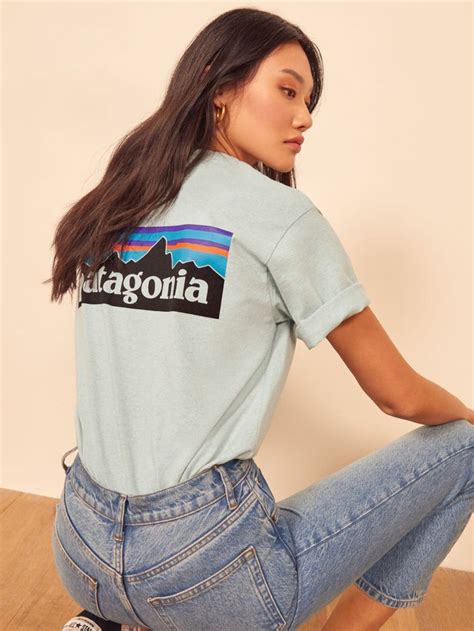 Patagonia P 6 Logo Responsibili Tee Patagonia Outfit Fashion