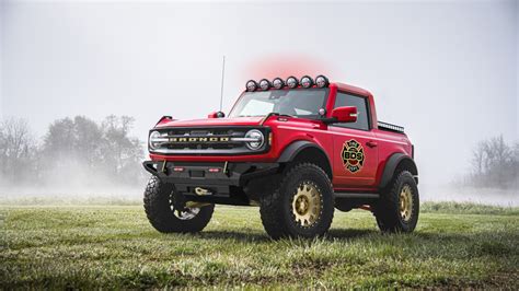 Ford Bronco At Sema Reveals New Ford Performance Parts And Six Sema