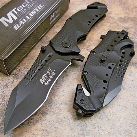 875 Mtech Usa Ballistic Mt A845bk Pocket Knife