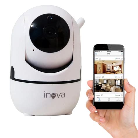 Câmera Inteligente Ip Inova Cam 5703 Onvif Wi Fi Auto Tracking