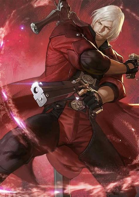 Devil May Cry Dante Art From Kinetiquettes Dmc Dante Devil May Cry