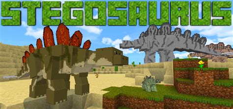 Explore a variety of worlds, compete with your friends and change the game environment to your liking. Stegosaurus Add-On | Minecraft PE Mods & Addons