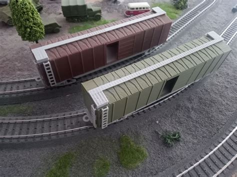 Free Stl File American Boxcar For H0 Scale 🛤️・template To Download And
