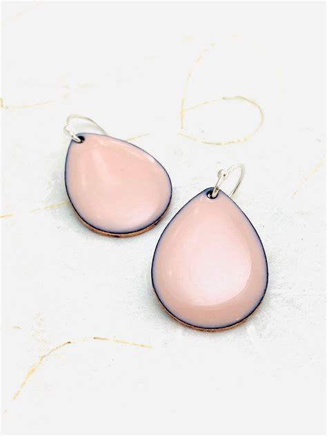 Excited To Share This Item From My Etsy Shop Teardrop Earrings Pink