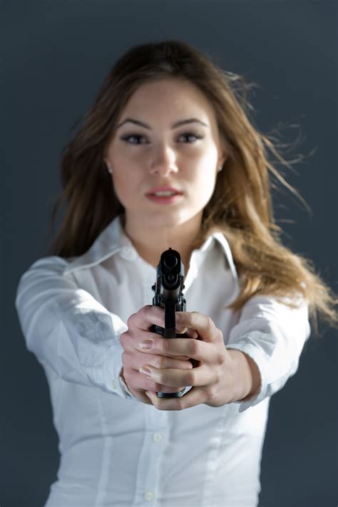 pin on women with guns