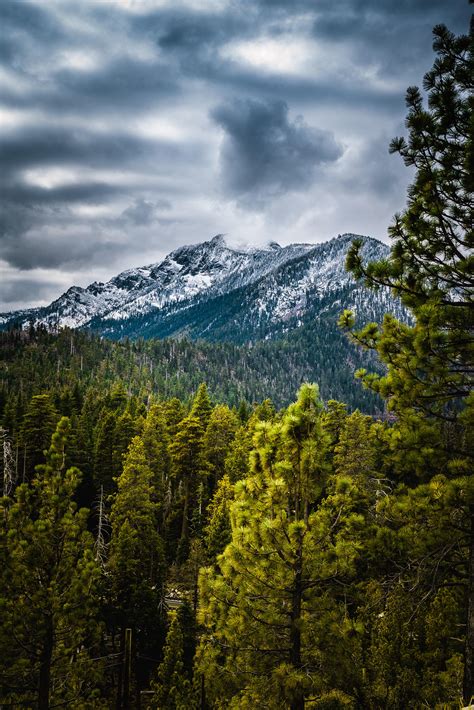 Beautiful Mountains Near Lake Tahoe California Usa Oc 4016x6016