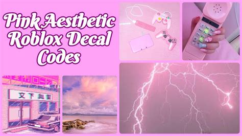 Roblox Pink Aesthetic Decal Ids Theme Loader