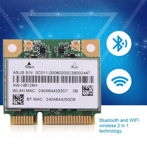 Lyumo Bluetooth Wifi Card For Mini Pci E Mini Wifi Card24g Bluetooth