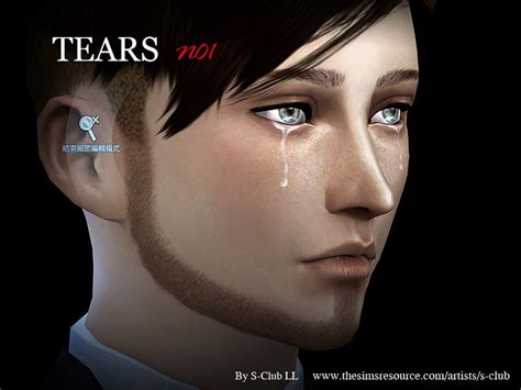 S Club Ll Thesims4 Tears 01
