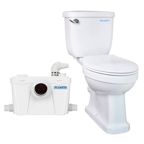 Upflush Toilet For Basement Macerating Toilet System With Extension