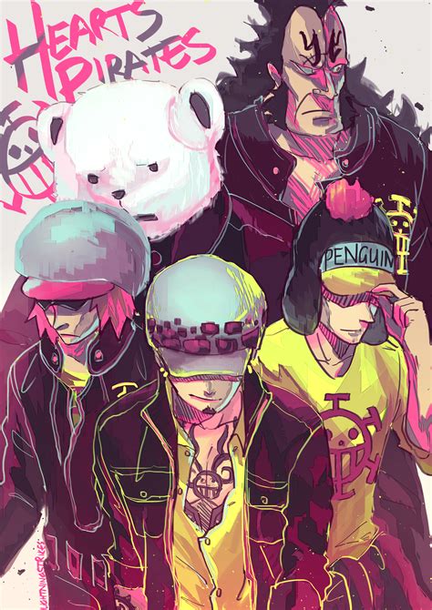 Download animated wallpaper, share & use by youself. Heart Pirates - ONE PIECE - Mobile Wallpaper #1820522 ...
