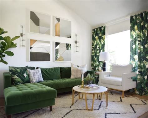 60 Green Interior Design Ideas Green Room Designs Green Sofa Living