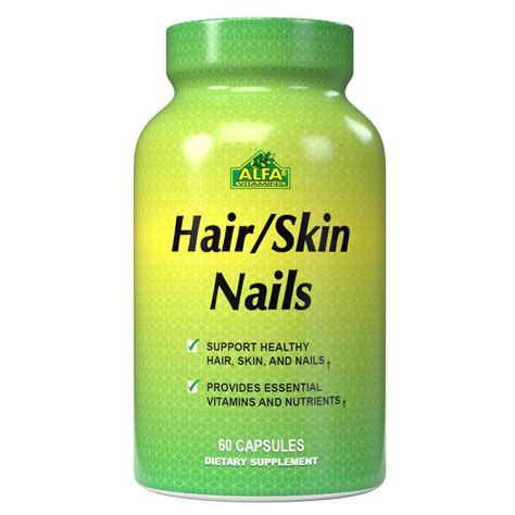 Hair Skin And Nails Alfa Vitamins Store