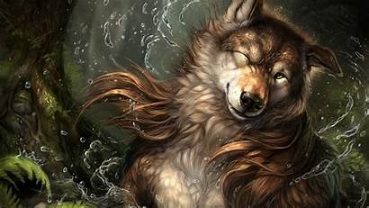 Furry Wolf Anthro Fantasy Anime Desktop Wallpapers