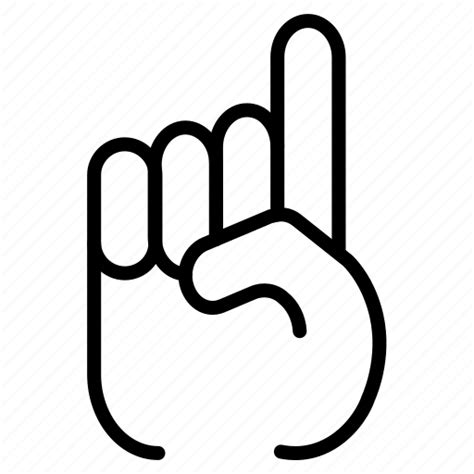 Finger, index, islam, tauhid icon - Download on Iconfinder