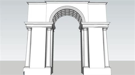 Classical Arch 3d Warehouse