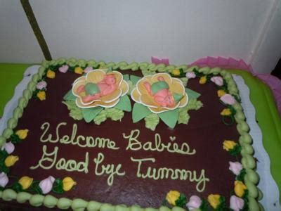 Locations de vacances pour tous les styles. Welcome Babies - Twin Baby Shower Cake