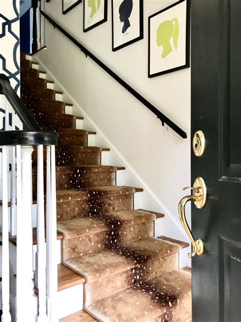 Area rug carpet antelope fawn print stain resistant modern mat rug for living room,dining room,bedroom,office,5'x 3.25' $43.79 $ 43. Our Antelope Stair Runner (Before & After) - Emily A. Clark