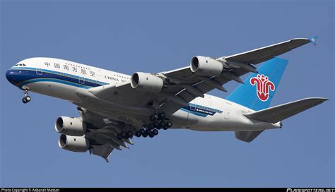 B 6138 China Southern Airlines Airbus A380 841 Photo By Akbarali Mastan