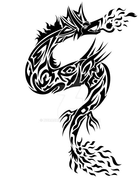 Dragon Tattoo By Norachroma On Deviantart