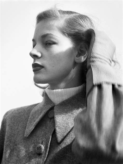We Had Faces Then — Teen Model Lauren Bacall 1943 A Fashion Shoot