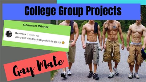 Male ASMR College Group Projects Gay Role Play For Men Yandere YouTube