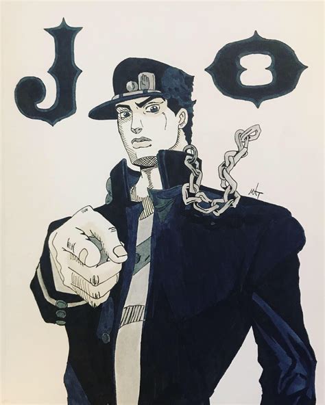 Fanart Heres My Recreation Of Arakis Jotaro Done In His Later Style