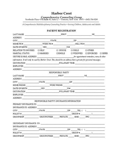 Choosing a provider for your health insurance can be confusing. Harbor Crest: Comprehensive Counseling Group | Health ...