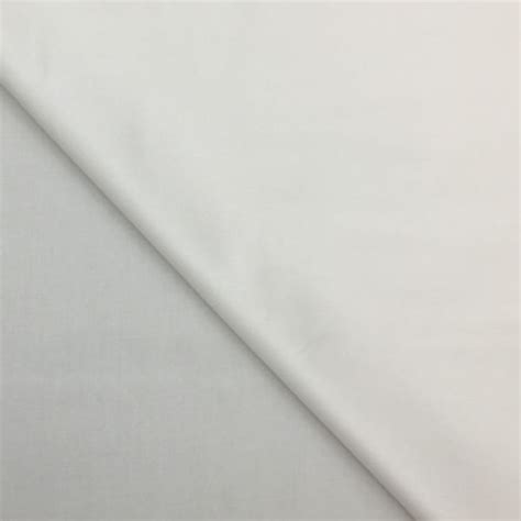 White Cotton Sateen Renaissance Fabrics