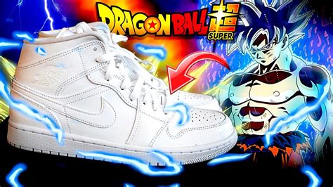 Jordan Goku Ultrainstinto 💥 Dragon Ball Custom Shoes Youtube