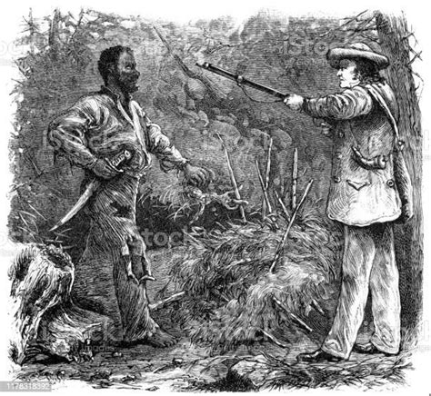 Discovery Of Nat Turner Stock Illustration Download Image Now Nat Turner Rebellion Leader