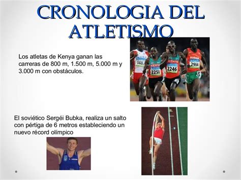 Historia Y Evolucion Del Atletismo