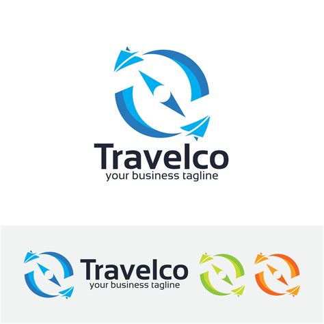 Travel Agency Vector Logo Template 6120919 Vector Art At Vecteezy