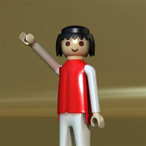 3d Model Playmobil Toy 3d Model Flatpyramid