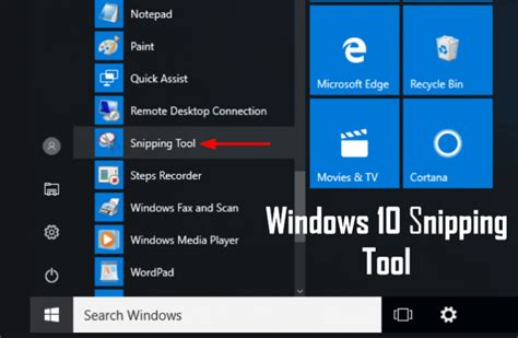How To Use Snipping Tool Windows 10 To Capture Screenshots In Windows