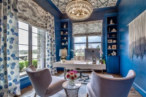 16 Blue Home Office Designs That Will Catch Your Eye