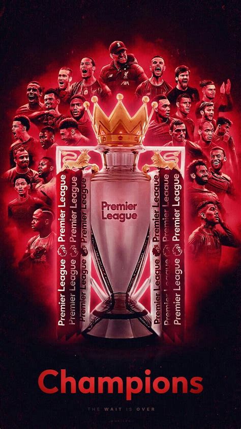 Liverpool Fc Premier League Trophy Hd Phone Wallpaper Pxfuel