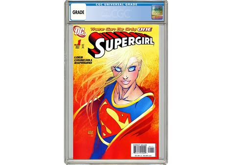 Dc Supergirl 1 Turner Varaint Comic Book Cgc Graded Gb