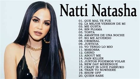 Natti Natasha Grandes Exitos Mix 2020 Natti Natasha Exitos Enganchados