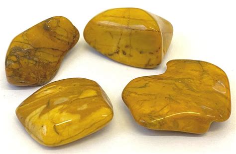 Yellow Jasper Tumble Stone Crystal Uk Healing Crystals