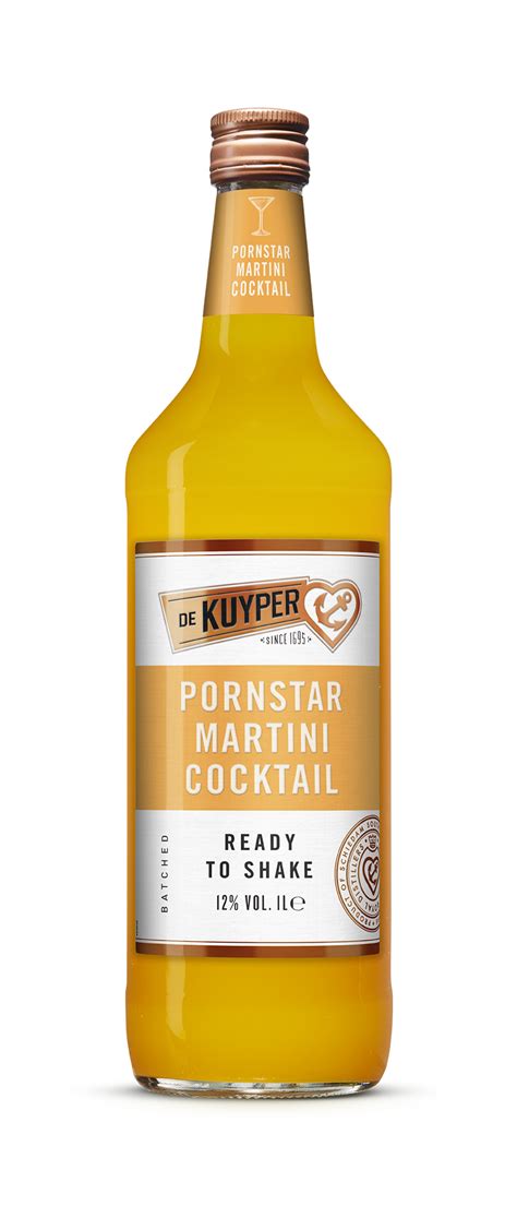 De Kuyper Batched Pornstar Martini Cocktail De Kuyper