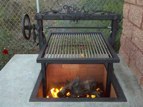 Santa Maria Grills In 2019 Fire Pit Cooking Fire Pit